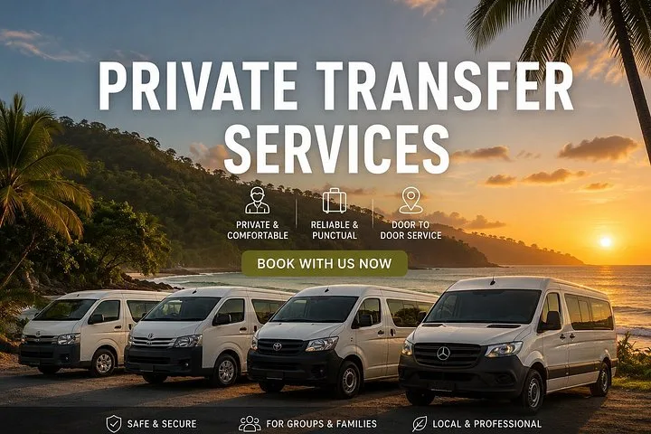 OneWay Private Transfer - Liberia Airport To Your Selected Location